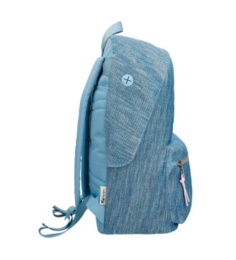 Pepe Jeans Adaptowalny plecak szkolny Lena niebieski