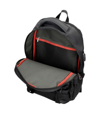 Pepe Jeans Mochila para porttil Pepe Jeans Straps 15,6'' trs compartimentos -30x46x16cm