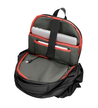 Pepe Jeans Mochila para porttil Pepe Jeans Straps 15,6'' trs compartimentos -30x46x16cm