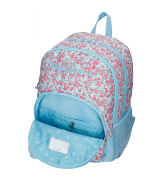 Pepe Jeans Pepe Jeans Aide Double Zipper Adaptable Backpack multicolour