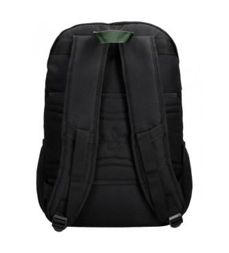 Pepe Jeans Pepe Jeans Alton backpack two compartments black