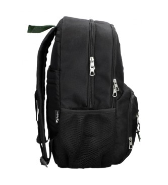 Pepe Jeans Pepe Jeans Alton backpack two compartments adaptable to trolley black