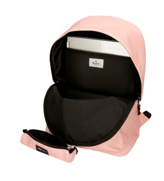 Pepe Jeans Aris backpack + pink case