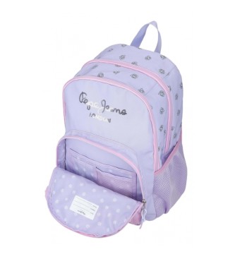 Pepe Jeans Pepe Jeans Becca backpack two compartments 44 cm with trolley