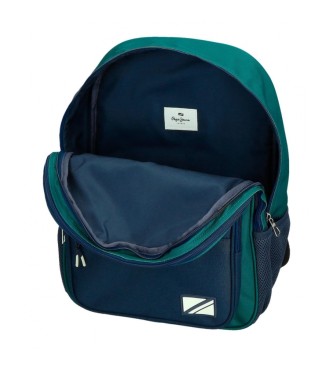 Pepe Jeans Pepe Jeans Ben 40 cm backpack two compartments green