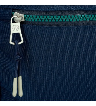 Pepe Jeans Ben sac  dos 40 cm deux compartiments avec trolley vert