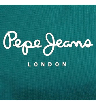 Pepe Jeans Pepe Jeans Ben 45 cm sac  dos deux compartiments adaptable au trolley vert