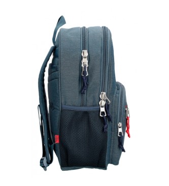 Pepe Jeans Pepe Jeans Kay rugzak 40cm twee compartimenten donkerblauw