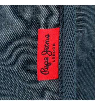 Pepe Jeans Pepe Jeans Kay rugzak 40cm twee compartimenten donkerblauw