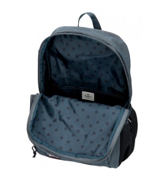 Pepe Jeans Pepe Jeans Kay 46cm backpack two compartments dark blue