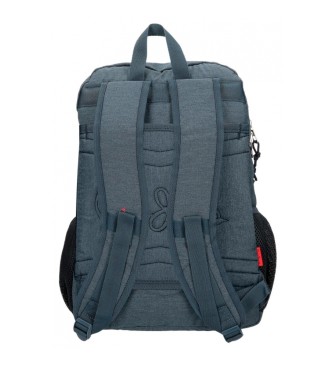 Pepe Jeans Pepe Jeans Kay 46cm backpack two compartments dark blue