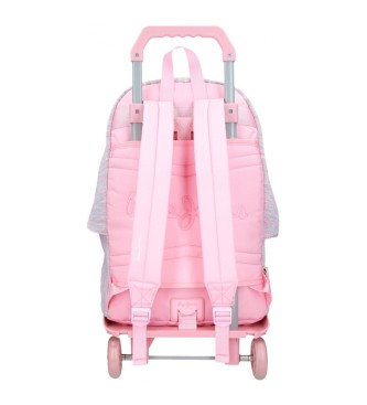 Pepe Jeans Miri 42 cm rygsk med trolley pink