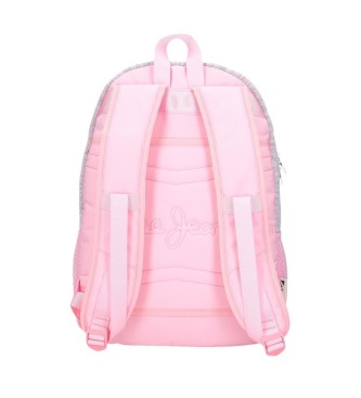 Pepe Jeans Pepe Jeans Miri backpack two compartments 45 cm pink