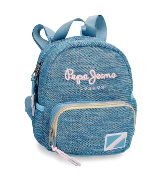 Pepe Jeans Small backpack Lena blue