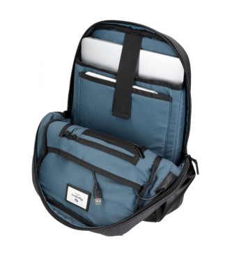 Pepe Jeans Grays computer backpack black