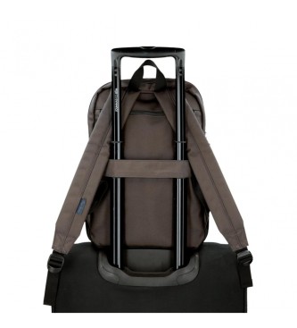 Pepe Jeans Computer backpack grey -25x36x10cm