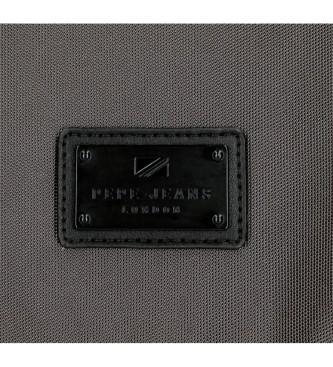 Pepe Jeans Computer rugzak grijs -25x36x10cm