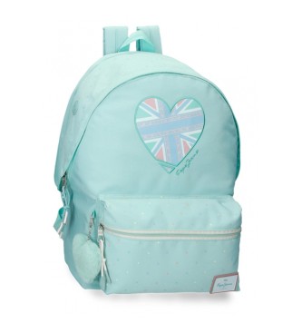 Pepe Jeans Pepe Jeans Nerea zwei Fach Computer Rucksack trkis