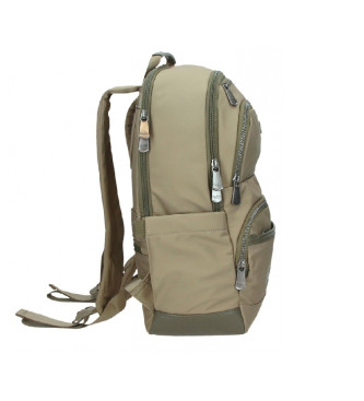 Pepe Jeans Computer backpack Corin green