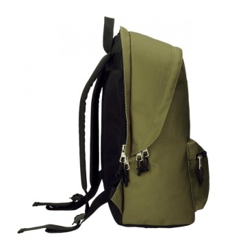 Pepe Jeans Computer backpack with two compartments Aris Colorful green