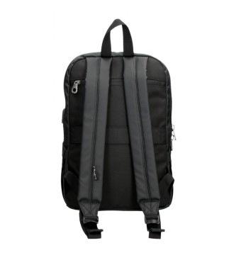 Pepe Jeans Pepe Jeans Straps Computer Backpack -25X37X10cm