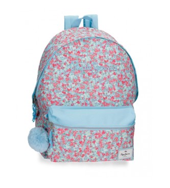 Pepe Jeans Pepe Jeans Aide computer backpack with two compartments multicoloured