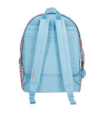 Pepe Jeans Pepe Jeans Aide computer backpack with two compartments multicoloured