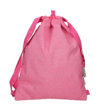Joumma Bags Pepe Jeans Luna rygsk taske pink -35x46cm