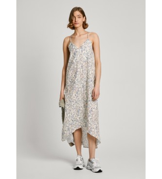 Pepe Jeans Vestido Molly blanco crudo