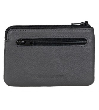 Pepe Jeans Usnjena denarnica - nosilec kartic Dual Black