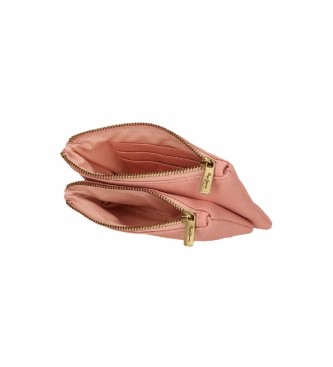 Pepe Jeans Diane purse two compartments pink