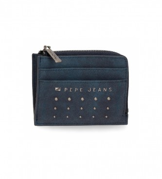 Pepe Jeans Holly wallet with navy card holder