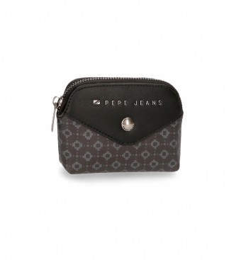 Pepe Jeans Bethany round coin purse black