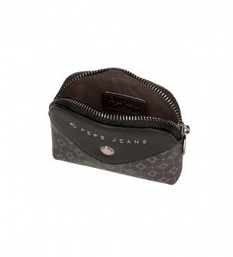 Pepe Jeans Bethany round coin purse black