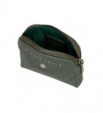 Pepe Jeans Bethany green round coin purse