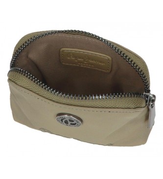 Pepe Jeans Corin green round coin purse