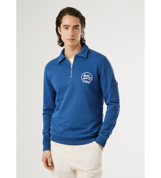 Pepe Jeans Felpa blu Morgan