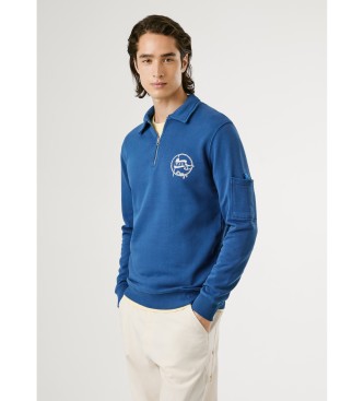 Pepe Jeans Felpa blu Morgan