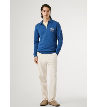 Pepe Jeans Felpa blu Morgan