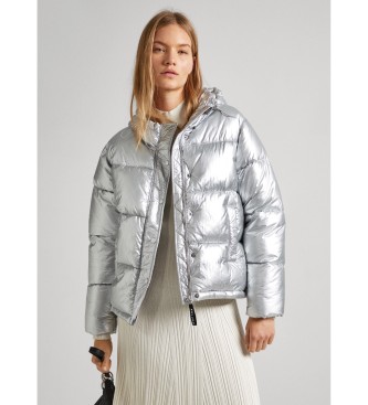 Pepe Jeans Duffle-coat Morgan Silver