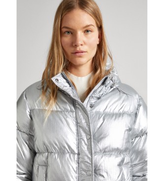 Pepe Jeans Duffle-coat Morgan Silver