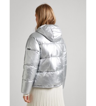 Pepe Jeans Duffle-coat Morgan Silver