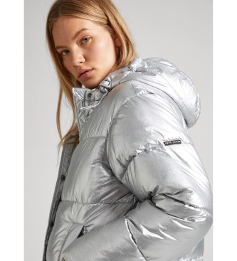 Pepe Jeans Duffle-coat Morgan Silver