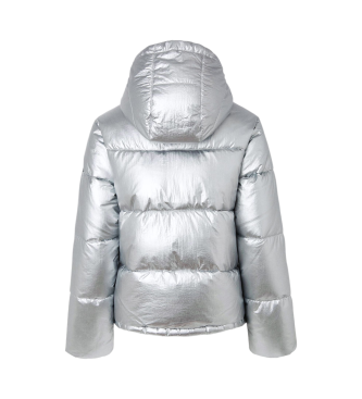 Pepe Jeans Morgan Silver Duffle coat