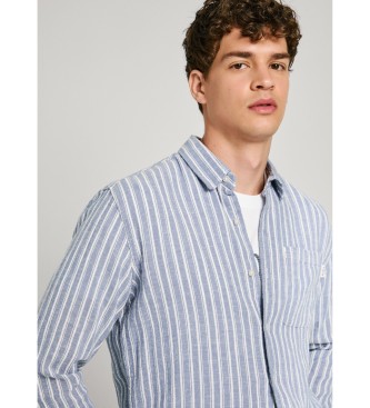 Pepe Jeans Blauw overhemd