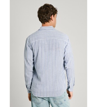 Pepe Jeans Blauw overhemd