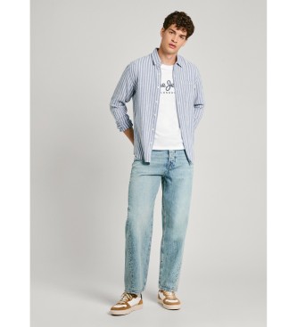 Pepe Jeans Blauw overhemd