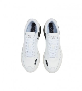 Pepe Jeans Sneakers in pelle N 22 22 Low M bianche