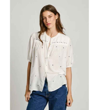 Pepe Jeans Bluse Nadine wei