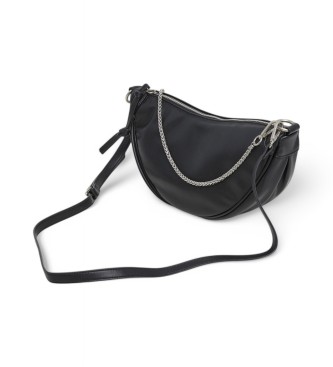 Pepe Jeans Nadine glnzende schwarze Tasche